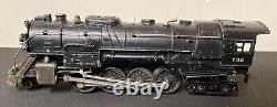 Lionel O Gauge 736 Berkshire Steam Locomotive 2671W Pennsylvania Tender Train