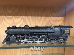 Lionel O Gauge 763E Semi-Scale Hudson Loco with2226W Tender c. 1940 Ex