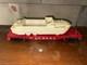 Lionel O Gauge Model Train Flat Car With Remco Duck Boat 6807 Fighting Lady