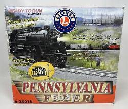 Lionel O Gauge Pennsylvania Flyer Steam Freight Train Set 6-30018 READ