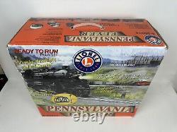 Lionel O Gauge Pennsylvania Flyer Steam Freight Train Set 6-30018 READ