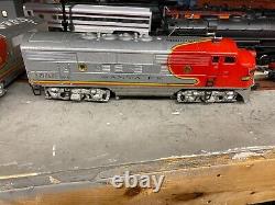 Lionel O Gauge Santa F3 2353A, 2353B, 2343C A-B-A Diesels