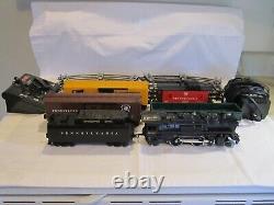 Lionel O Gauge Toy Trains #8632 Steam Engine Locomotive Freight Car Set + Tracks