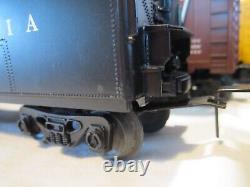 Lionel O Gauge Toy Trains #8632 Steam Engine Locomotive Freight Car Set + Tracks