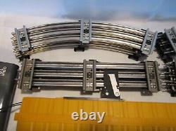 Lionel O Gauge Toy Trains #8632 Steam Engine Locomotive Freight Car Set + Tracks