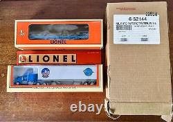 Lionel O Gauge Trains FlatCar with Tractor & Trailer Sets Lot of 6 Mint in Box