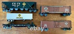 Lionel O Gauge Trains FlatCars with Truck, Tanks, BoxCars, Cabooses Lot of 13