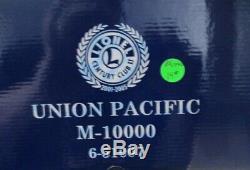 Lionel O Gauge Union Pacific UP M-10000 Streamliner Set Engine Loco #6-51007U