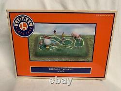 Lionel Operating Mini Golf Accessory 6-14214! O Gauge Animated Train Miniature