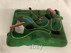 Lionel Operating Mini Golf Accessory 6-14214! O Gauge Animated Train Miniature