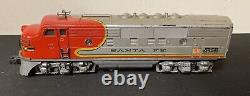 Lionel Postwar O Gauge 2333 Santa Fe AA Diesel Locomotive Powered Dummy Train