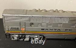 Lionel Postwar O Gauge 2333 Santa Fe AA Diesel Locomotive Powered Dummy Train