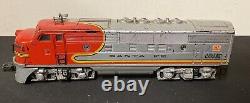 Lionel Postwar O Gauge 2333 Santa Fe AA Diesel Locomotive Powered Dummy Train