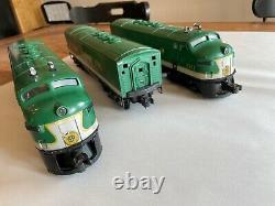 Lionel Postwar O Gauge F3 ABA Set 2356 Southern Locomotive