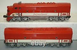 Lionel Postwar O-gauge Texas Special #2245 F3 Ab Diesel Engine Train Mkt Frisco