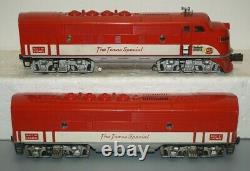 Lionel Postwar O-gauge Texas Special #2245 F3 Ab Diesel Engine Train Mkt Frisco