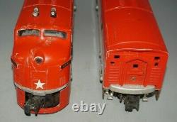 Lionel Postwar O-gauge Texas Special #2245 F3 Ab Diesel Engine Train Mkt Frisco
