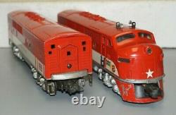 Lionel Postwar O-gauge Texas Special #2245 F3 Ab Diesel Engine Train Mkt Frisco
