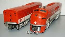 Lionel Postwar O-gauge Texas Special #2245 F3 Ab Diesel Engine Train Mkt Frisco