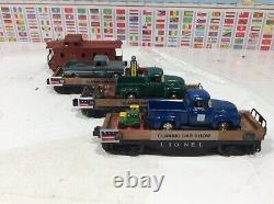 Lionel Postwar Set 1655 Steam Engine 4 Freight Cars O Gauge / 027