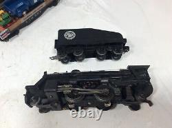 Lionel Postwar Set 1655 Steam Engine 4 Freight Cars O Gauge / 027