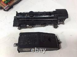 Lionel Postwar Set 1655 Steam Engine 4 Freight Cars O Gauge / 027