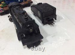 Lionel Postwar Set 1655 Steam Engine 4 Freight Cars O Gauge / 027