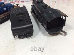 Lionel Postwar Set 1655 Steam Engine 4 Freight Cars O Gauge / 027