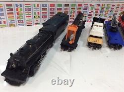 Lionel Postwar Set 1655 Steam Engine 5 Freight Cars O Gauge / 027