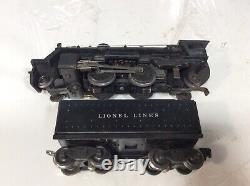 Lionel Postwar Set 1655 Steam Engine 5 Freight Cars O Gauge / 027