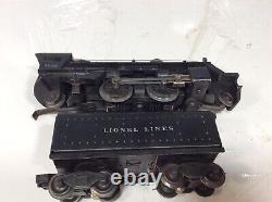 Lionel Postwar Set 1655 Steam Engine 5 Freight Cars O Gauge / 027