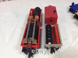 Lionel Postwar Set 1655 Steam Engine 5 Freight Cars O Gauge / 027