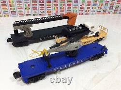 Lionel Postwar Set 1655 Steam Engine 5 Freight Cars O Gauge / 027