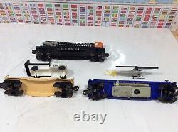 Lionel Postwar Set 1655 Steam Engine 5 Freight Cars O Gauge / 027