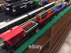 Lionel Postwar Set 1655 Steam Engine 5 Freight Cars O Gauge / 027