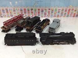 Lionel Postwar Set 2037 Steam Engine 5 Freight Cars O Gauge / 027