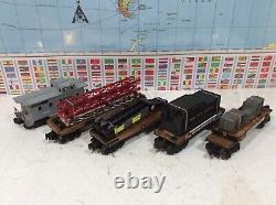 Lionel Postwar Set 2037 Steam Engine 5 Freight Cars O Gauge / 027