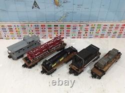 Lionel Postwar Set 2037 Steam Engine 5 Freight Cars O Gauge / 027