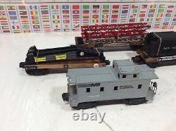 Lionel Postwar Set 2037 Steam Engine 5 Freight Cars O Gauge / 027