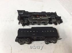 Lionel Postwar Set 2037 Steam Engine 5 Freight Cars O Gauge / 027