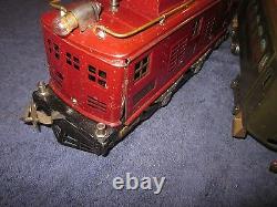 Lionel Prewar 8 Standard Gauge 0-4-0 Electric Locomotive with35 36 Passenger Cars