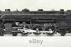 Lionel Prewar O gauge 1940, Black 763E 4-6-4 Steam Loco, 2226WX Tender, withBoxes
