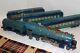 Lionel Prewar Standard Gauge Blue Comet 400e And Matching Cars With Boxes