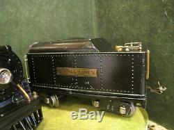 Lionel Prewar Standard Gauge Loco No 384-E Locomotive & 384-T Tender Running