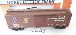 Lionel Santa Fe Diesel Railsounds Boxcar 6-17202! O Gauge O Scale Std. O Train