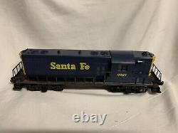 Lionel Santa Fe Gp-7 Diesel Engine 6-8263! For O Gauge Train Blue Yellow Atsf