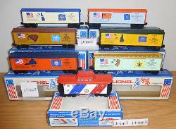 Lionel Spirit Of 76 U36b Diesel Engine 13 Boxcars Caboose O Gauge Train Set 1976