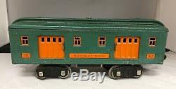 Lionel Standard Gauge # 10E Engine And Passenger Set Cars 332, 339 & 341