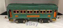 Lionel Standard Gauge # 10E Engine And Passenger Set Cars 332, 339 & 341