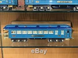 Lionel Standard Gauge 390E Blue Comet Set OB from 1930 LN